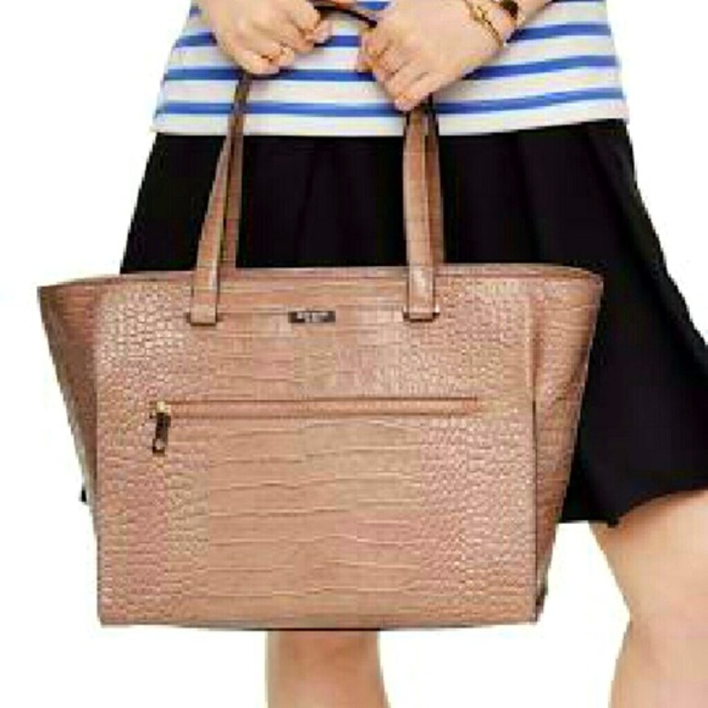 kate spade parliament large exotic brantley tote (RETAIL $495)
